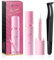 Beauty7 Colla per Ciglia con Pinzette, Cluster Lash Colla per Ciglia a Lunga Durata per Estensioni di Ciglia Adesivo Asciugatura Rapida 5ml