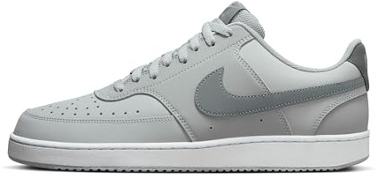 NIKE HM6193-077 Court Vision Low Men LT Smoke Grey/Smoke Grey-White UK 7
