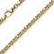 Schmuck Krone 3,5mm Königskette Halskette Kette aus 750 Gold Gelbgold, 55cm, Herren