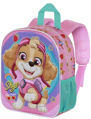 Karactermania Paw Patrol La Pat' Patrouille Happy-Sac à Dos 3D Elite, Rose, 25 x 30 cm, Capacité 7 L
