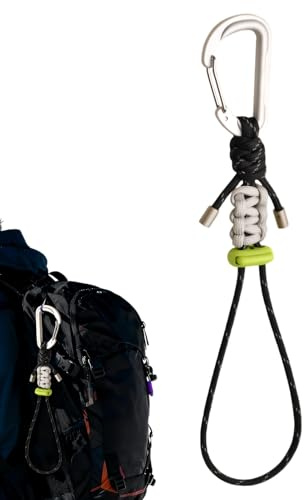Schlüsselanhänger Aus Paracord Robustes Band mit Karabinerhaken