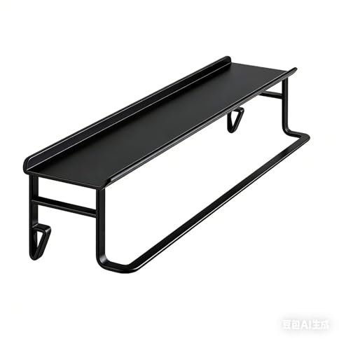 YXLLGS Heizkörperregal, Heizung Ablage, Heizungsabdeckung, Einfach zu Montieren, zum Wäschetrocknen Geeignet, für Zuhause, Büro, Küche, Schlafzimmer, Wohnzimmer(Black,40cm/15in)