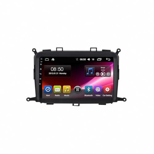 Schermo Carplay Auto per Kia Carens 2014-2017 Android Carplay Navigazione Radio Lettore Video, Telecamera Posteriore Fm/Rds Mirror, 4 Nucleo 2G+32G