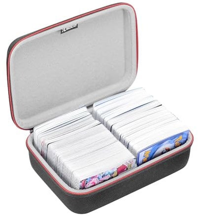 RLSOCO Tasche für Pokémon Karten - Passend für bis zu 600 Karten (Karten Nicht enthalten)