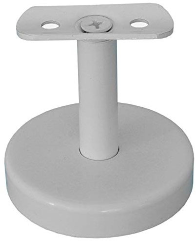 TIBU Handlaufhalter Holz Handlauf Geländer Wandhandlauf Wand Treppe, Modell U weiß
