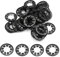 Othmro Pack of 50 Unterlegscheiben, 20 mm ID 40 mm OD Manganstahl Push On Lock Unterlegscheiben, Clips, Verschluss, Für die industrielle Fertigung von Maschinen und Anlagen