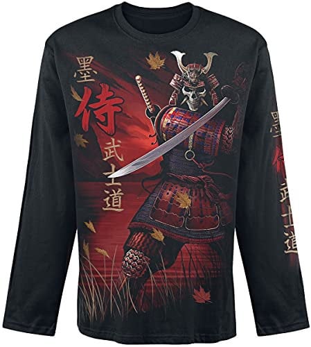 Spiral - Samurai - Longsleeve T-Shirt Black - XL