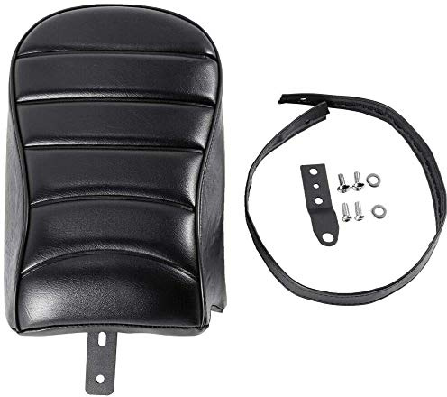HOKUOTOLITE Passenger Pillion Seat fits for Harley 2016-2022 Sportster Iron 883 XL883N Models,Black