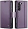 XTCASE Cover per Samsung Galaxy S23 5G, Custodia Premium Pelle PU Flip Libro Portafoglio con Porta Carte [Chiusura Magnetica] [Slot per Schede] [Funzione di Supporto], Viola