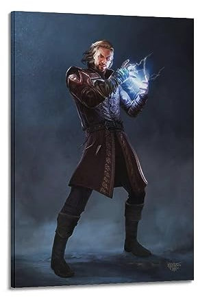 VZRSQZK Gale Poster aus dem Spiel Baldur's Gate 3 Poster, dekoratives Gemälde, Leinwand, Wandposter und Kunstdruck, modernes Familienschlafzimmer-Dekor-Poster, 20 x 30 cm