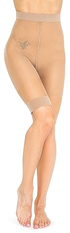NOQ Sous-vêtements invisibles pour femme - Prévention des frottements - Durable et transparent - Culotte de bureau respirante - Anti-abrasion - Confortia, Naturel, 3XL-4XL