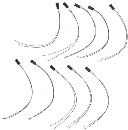 G4 LED Lampenfassung, 10 Stück G4 LED-Lampenfassung Silikon Halogensockel Lampenfassung G4 Fassung Für MR16 MR11 LED Licht G4 Sockel Fassung Glühbirnenfassung Halogenlampenfassung