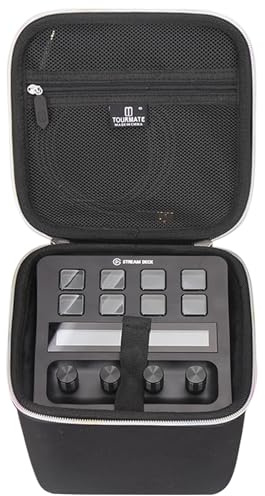 Tourmate Hard Case Replacement for Elgato Stream Deck + Audio Mixer, Case Only