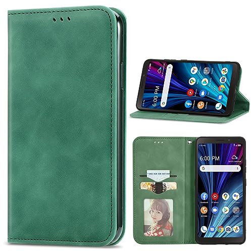 Baifu Gentle Leder Hülle für Fairphone 5, Magnetic Closure Handyhülle für Fairphone 5 Tasche-05