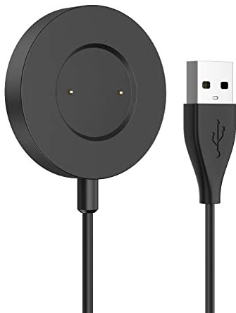 VANCLE Ladegerät Ladekabel Kompatibel mit Huawei Watch GT, GT2, GT 2e, Honor Watch Magic/Magic 2 / Dream/GS Pro, 100cm USB Schnelles Ladekabel Tragbares Uhr Ladegerät (Schwarz)