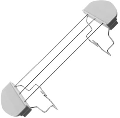 Toastständer Edelstahl, Brot Toast Rack, Metall-Toaster-Ständer, Toaster Edelstahl Rack, Edelstahl, Hochtemperaturbeständig, Kann zum Kühlen von Brot, Sandwiches, Croissants Verwendet Werden