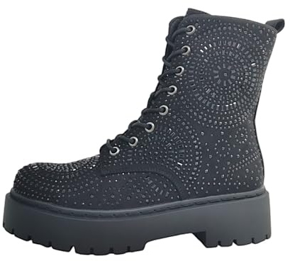 La Strada 2381238-2201, Damen Schnürboots in schwarz - Gr. 37