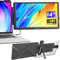 FamilyKit Laptop Screen Extender, 14 1080P CrowView Laptop Monitor Extender, FHD Portable Monitor for Laptop (13-16.5), Compatible with Android Mac Wins, Screen Extender for Laptop