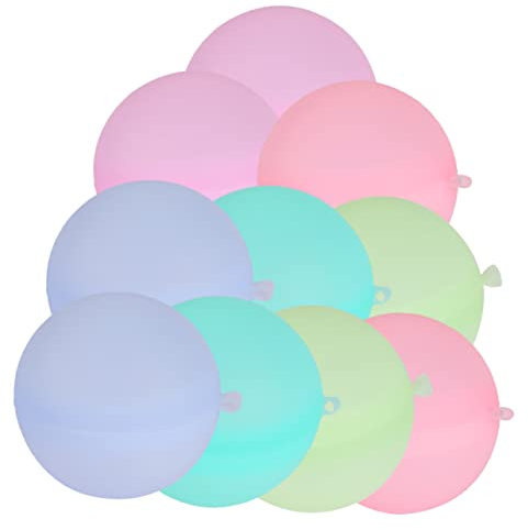 ibasenice 10pezzi Palline Per Giocattoli Interattivi Per Riutilizzabili e Estivi