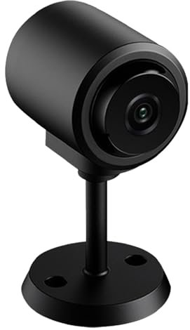 Générique Security Camera Indoor, WiFi Baby and Pet Monitor, 3.06 x 1.57 x 1.75 inches, Portable Wireless Fidelity Security, Home Closed-Circuit Television Waterproof Camera for Kids Adults,