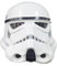 LePyCos Stormtrooper Latex-Helmmaske für Erwachsene, Alien Wars Cosplay-Maske für Halloween, Kostümpartys und Rollenspiele (weiß)