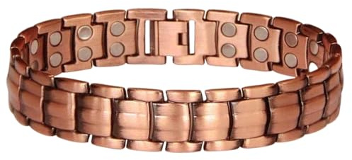 Kupfer Armband Für Männer | Magnetische Metall Handgelenksarmbänder Gelenke | Schmuckaccessoires Für Sport Fitness Outdoor Büro Arbeit Reisen Erwachsene Senioren
