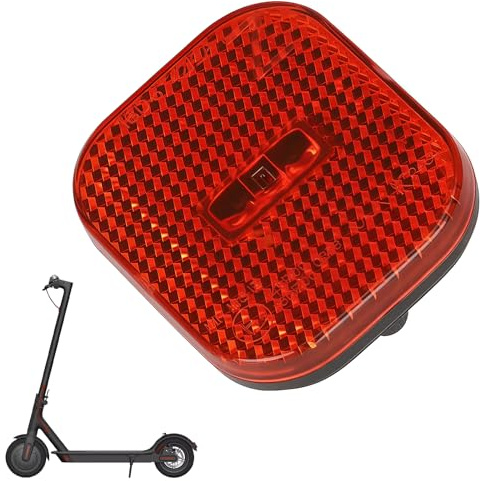 CAZSTYK Langlebige Rücklicht-Abdeckung, schnell zu installieren, Schutzblech-Lampengehäuse, Ersatz für Roller-Zubehör, recycelbar, stoßfest, Rücklicht-Abdeckung