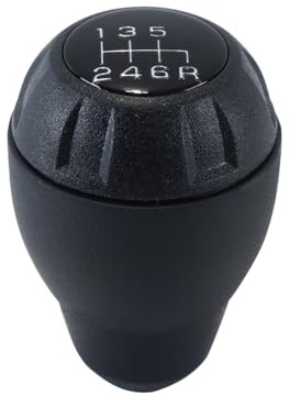 Gutol Schaltknauf für 6-Gang-Schaltgetriebe, Ersatzschaltkopf 52060485AG, kompatibel mit Jeep Wrangler JK 2007–2018