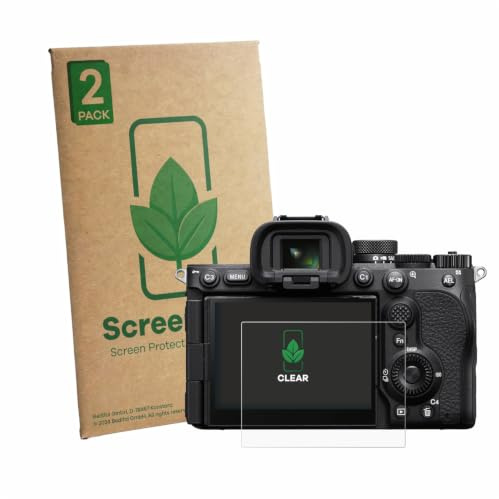 ScreenLeaf Schutzfolie für Sony Alpha 7 V (ILCE-7M5) | 2 Stück Transparenter Displayschutz Made in Germany Klare Displayschutz-Folie Kratzfest