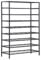 HOMCOM Étagère à vin Rack pour Bouteilles Range-Bouteilles capacité 54 Bouteilles dim. 63L x 25l x 91H cm métal Noir