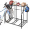 Mythinglogic Garage Bike Storage Rack, Freestanding Organizer for Adult or Kids Bike, 3 Bicycle Holder for Indoor and Outdoor Use