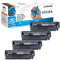 LOSMANN 4X Toner Kompatibel für Q2612A 12A FX9 FX10 CAN703 für Canon I-Sensys LBP-2900 LBP-2900b LBP-2900i LBP-3000 Lasershot LBP-2900 LBP-3000 HP Laserjet 1010 1012 1015 1018 1020 1022 1022N 1022NW