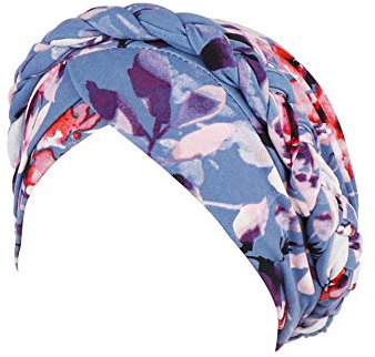 Amorar Elegant Blume Kopftuch Turban Bandanas Damen Elastische Stirnband Beanie Hijab Chemo Hut Islamischen Kopfbedeckung Muslim Kopfschmuck Chemotherapie-Kappe Headwear für Haarausfall Krebs