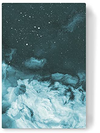 artboxONE Leinwand 150x100 cm Natur Blue Mindfulness von Nasti