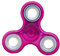 Toyland® Fidget Hand Spinner – Linderung von Stress und Angst (Metallic Pink & Silber)
