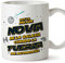 MUGFFINS Tazas para NOVIA - En Español - Mejor Familia Galaxia cuando Fuerza Acompaña - 11 oz / 330 ml - Regalo original y divertido