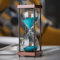 Sanduhr, kreatives Geschenk, Zeitmanagement-Assistent, Basteln, Glasdekoration, 15-30 Minuten, großer Sanduhr-Timer aus Holz, schwarze Sanduhr, Dekoration, Sanduhr-Timer, kreatives Geschenk.(Farbe)r: