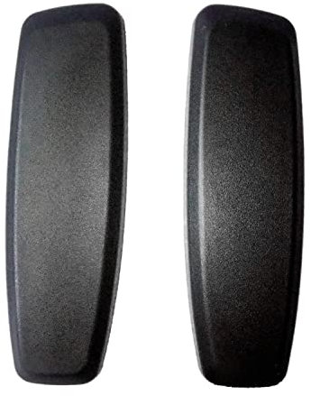 Bürostuhl Armlehne Ersatzpolster, 1 Paar Stuhl Armlehne Pads, PU Leder Gepolsterte Armlehne Ellenbogenkissen Universal Bürostuhl Teile, Gaming Stuhl Armlehne Pads