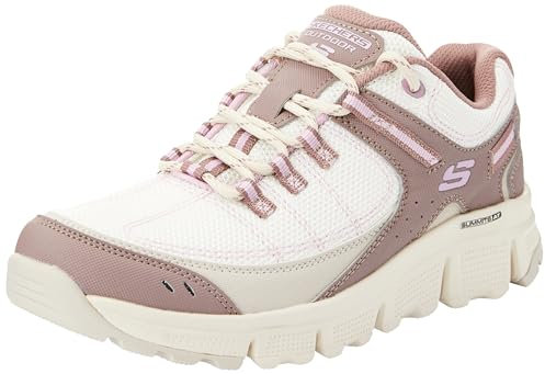Skechers Damen Summits At Artists Bluff Turnschuhe, Mauve Synthetic/Textile/Multi Trim, 41 EU