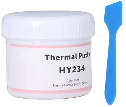 HY234 Wärmeleitpaste Rosa Wärmeleitpaste Wärmeleitfähigkeit 4.0 W/M K Verbindung 4.0 W/M K Verbindung Wärmeleitpaste für CPU VGA Chipsatz PC Komponenten (100g)