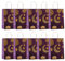 Ramadan Geschenktüte, 10 Stück Eid Mubarak Geschenkpapier, Geschenkbeutel Ramadan Deko für Muslim Ramadan Party Dekoration Supplies (lila)