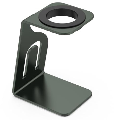 AWADUO Base di supporto antiscivolo in metallo compatibile con Google Pixel Watch 2, stazione di ricambio per smart watch (grigio)