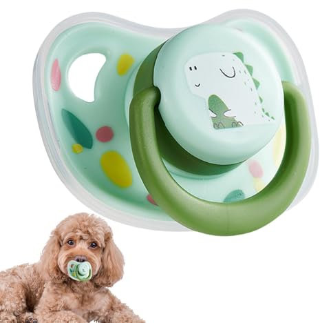 ycezw Hundespielzeug, Schnuller, Schnuller für Welpen für kleine Hunde | Spielzeug für Hunde mit Schnuller für Welpen – Beißring für Hunde, Kauspielzeug, Cartoon-Schnuller,