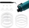 ktxaby 13PCS Water Bottle Gaskets Replacement Thermoflask 24/32/40/64oz, Silicone Seal Ring with Tweezers Leak Proof Seal for Hydroflask and takeya,Bottle Lids,Vent Hole, Chug Lid, Chug Spout