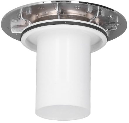 Bathtub Drain Hair Catcher, Fast Flowing Shower Drain Cover Tray, Waste Trap Plug Hole Cover Replacement, Shower Plug Hair Trap for Bathroom