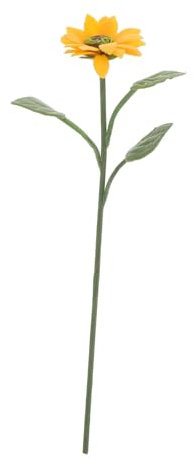 BESPORTBLE Miniatur-Sonnenblume Aus Kleine Künstliche Blume Für Bonsai-Dekoration Realistische Mikro-landschaftsgestaltung Garten-deko Im Freien DIY-Modellbau-Element