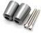 HYRHEV Lenkergriffe Lenkerkappen-Endstopfen für Vespa GTS300 GTS GTV LX LXV PX Primavera Sprint 50 125 150 250 S150(Titanium7)