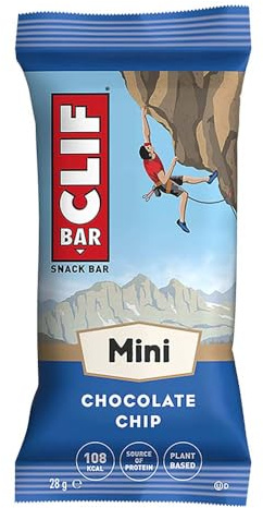 Clif Bar Energy Bar, Chocolate Chip Mini, 28 g (6)