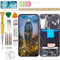 Gadget Troops Kit di ricambio per display LCD (senza impronte digitali) per Samsung Galaxy S22 SM-S901B/DS, S901B, S901U, S901U1, S901W, S901N, S9010, S901E, colore nero