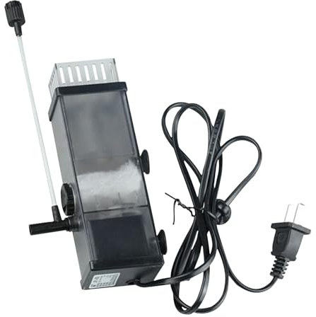 Écumage des protéines d'aquarium, écumoire d'aquarium, Surfaces d'aquarium Externe propulsées Skimmer Eau Douce, Accessoires de Nettoyage pour Les crevettes de Poisson d'